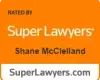 Rated by Super Lawyers — Shane McClelland, 5 years